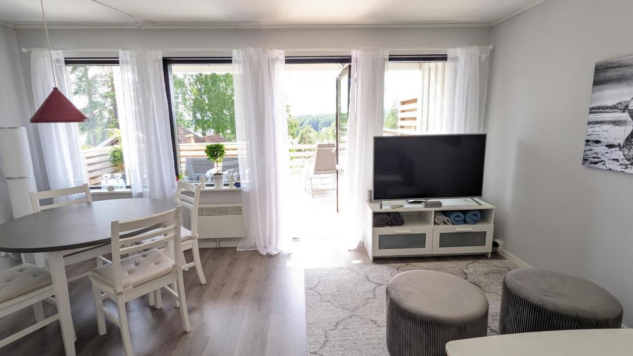Apartmán Raemsbyns Fritidsby Ramshyttan Exteriér fotografie